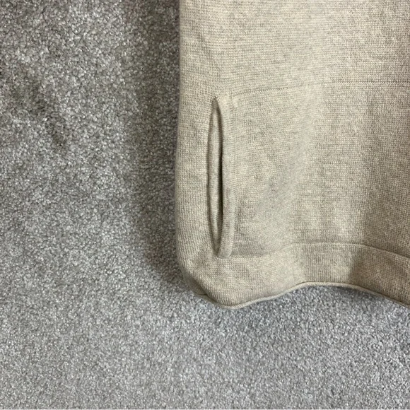 Pure Jill Sweater Womens Medium Petite Beige Kimono Pullover Cotton Blend-4284 - Picture 6 of 11